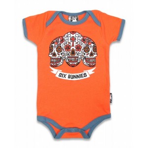 Six Bunnies - Amigo Skulls Romper